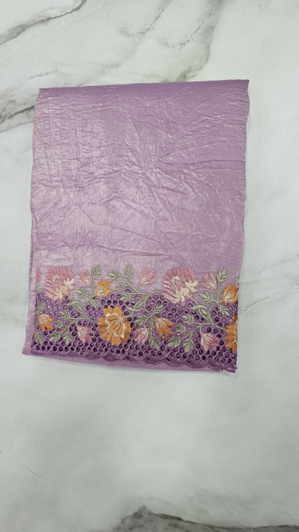 Crushed Organza sarees -SRS 20007 - Image 2