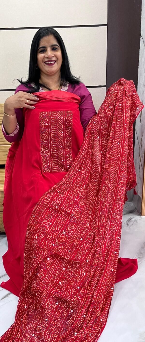 Fox Georgette - Unstitched Material