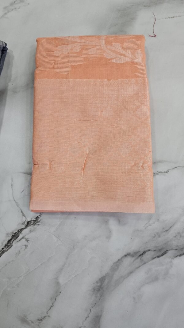Jackard Cotton sarees -SRS 10007 - Image 3