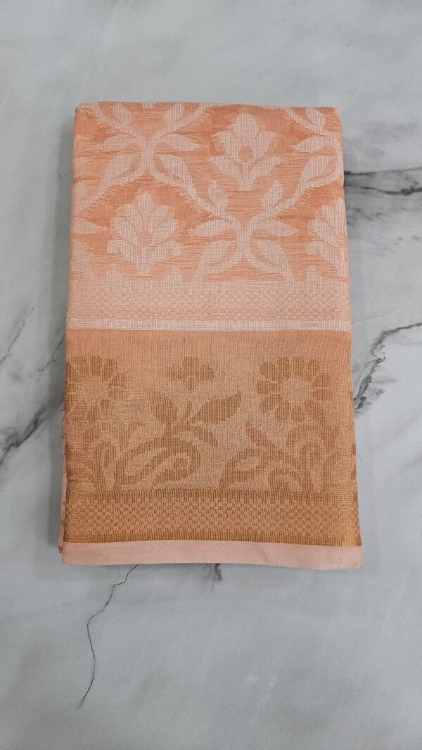 Jackard Cotton sarees -SRS 10007 - Image 6