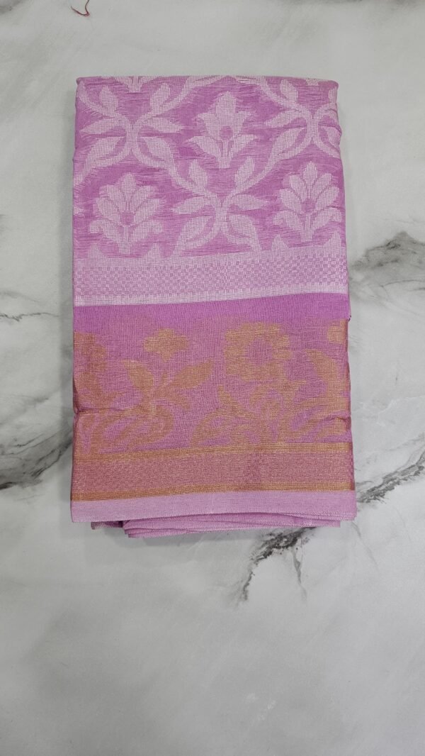 Jackard Cotton sarees -SRS 10007 - Image 7