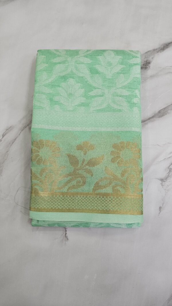 Jackard Cotton sarees -SRS 10007 - Image 8