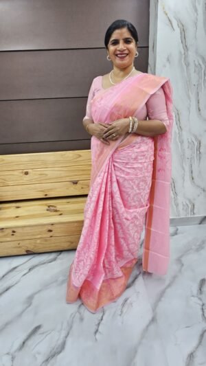 Jackard Cotton sarees -SRS 10007