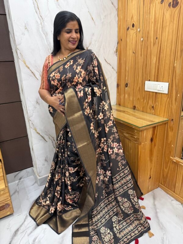 SEMI SILK Sarees -SRS 4005 - Image 5