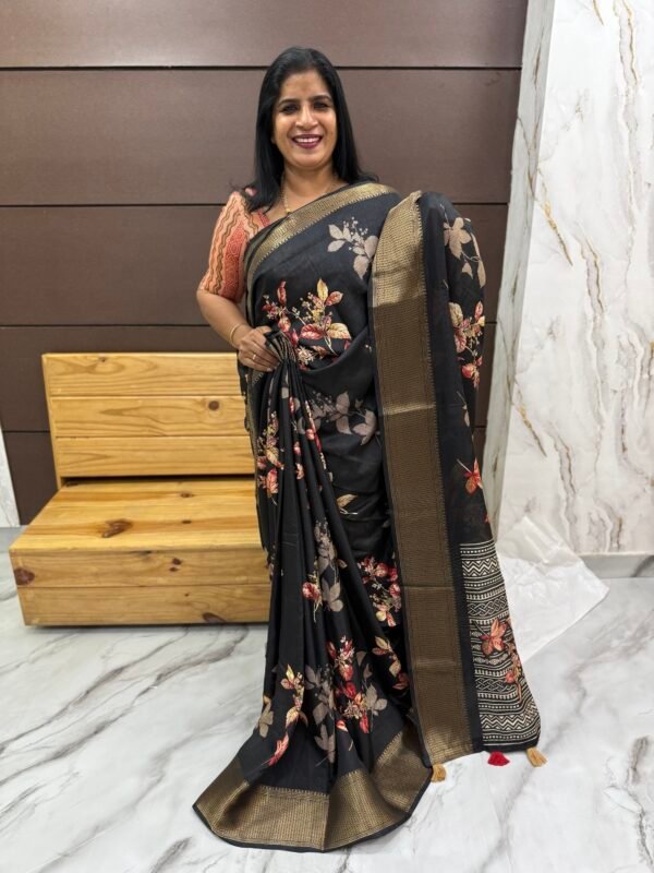 SEMI SILK Sarees -SRS 4005 - Image 2