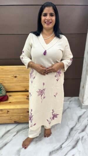White Co-ord set -CD 30008
