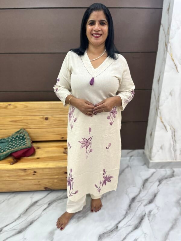 White Co-ord set -CD 30008