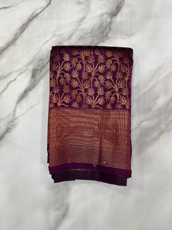 Semi silk Sarees -SRS 4002 - Image 2