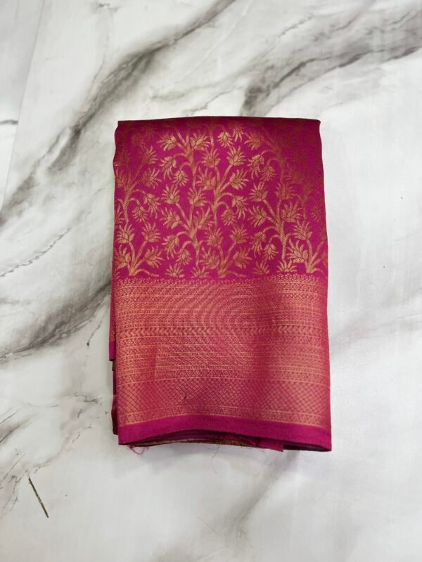Semi silk Sarees -SRS 4002 - Image 4