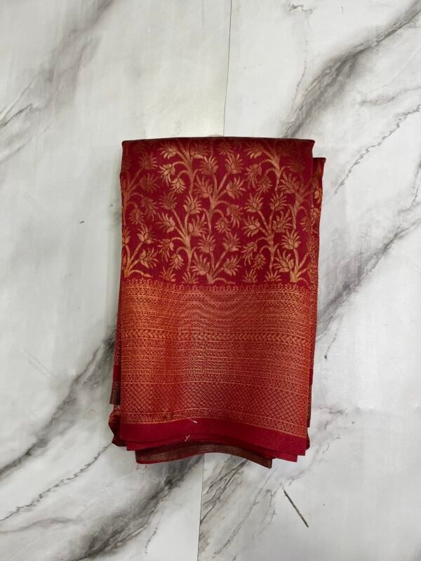 Semi silk Sarees -SRS 4002 - Image 3