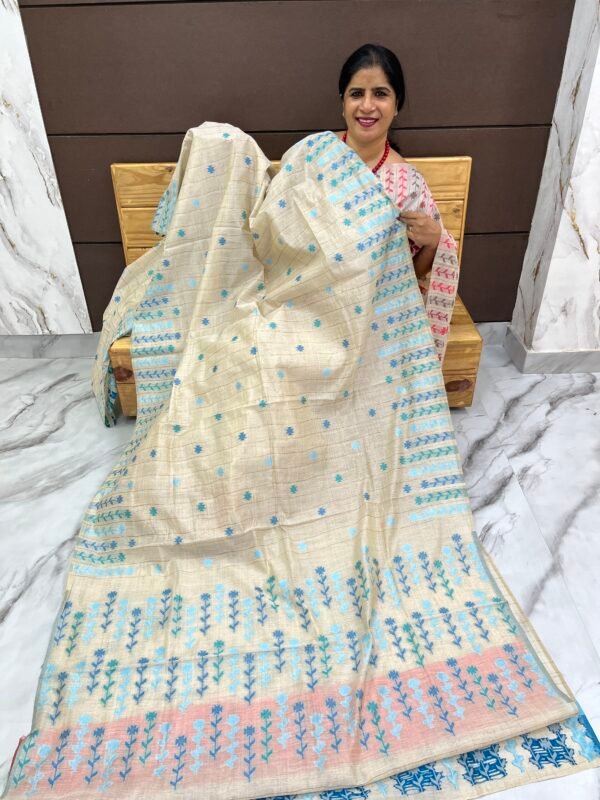 Jamdhani Print Sarees -Srs 4004 - Image 4
