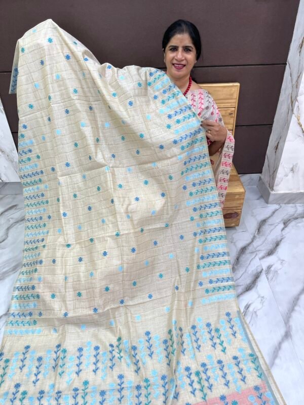 Jamdhani Print Sarees -Srs 4004 - Image 3