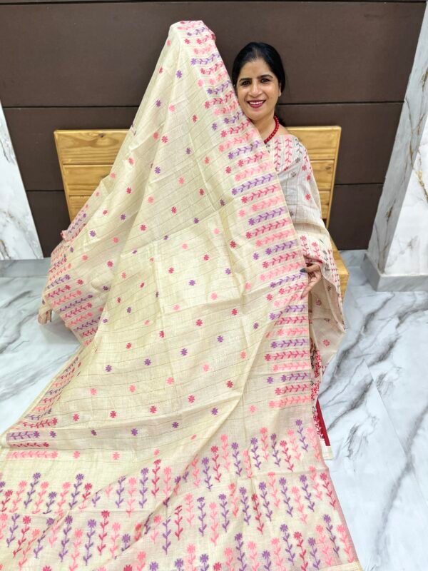 Jamdhani Print Sarees -Srs 4004 - Image 5