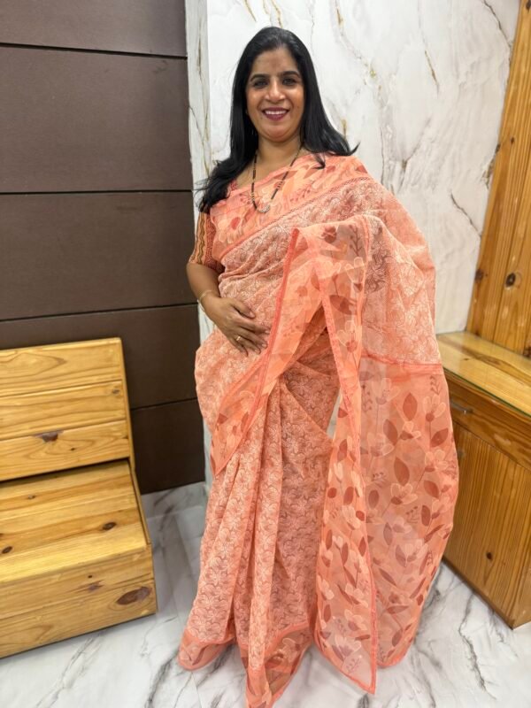 Pure viscous Organza sarees -SRS-0606