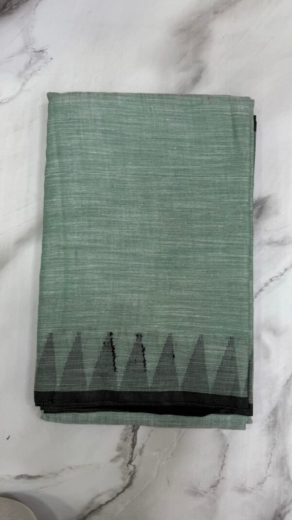 Khadhi linen sarees-SRS 10101 - Image 4