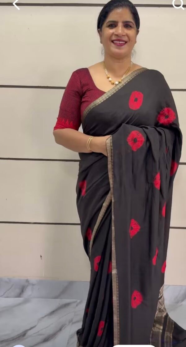 Modal Chandri Silk Saress-SRS 4008 - Image 2