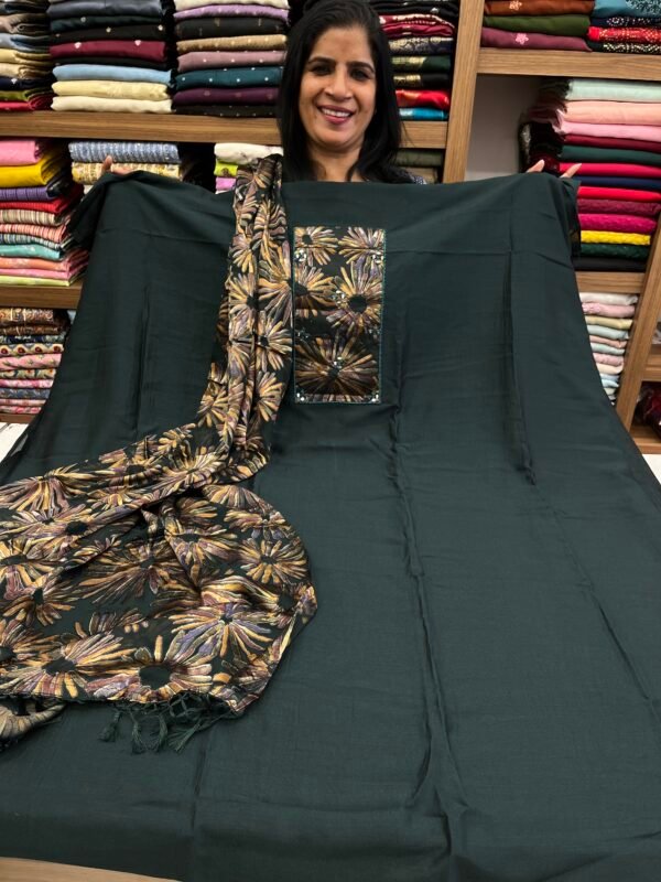 Unstitched suit set Material-US 0009 - Image 2