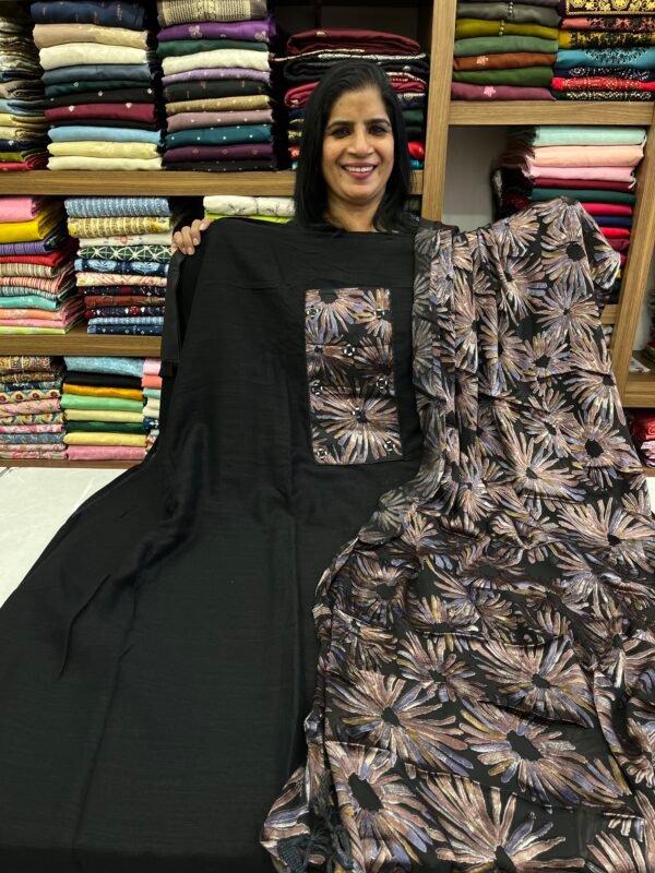 Unstitched suit set Material-US 0009 - Image 4