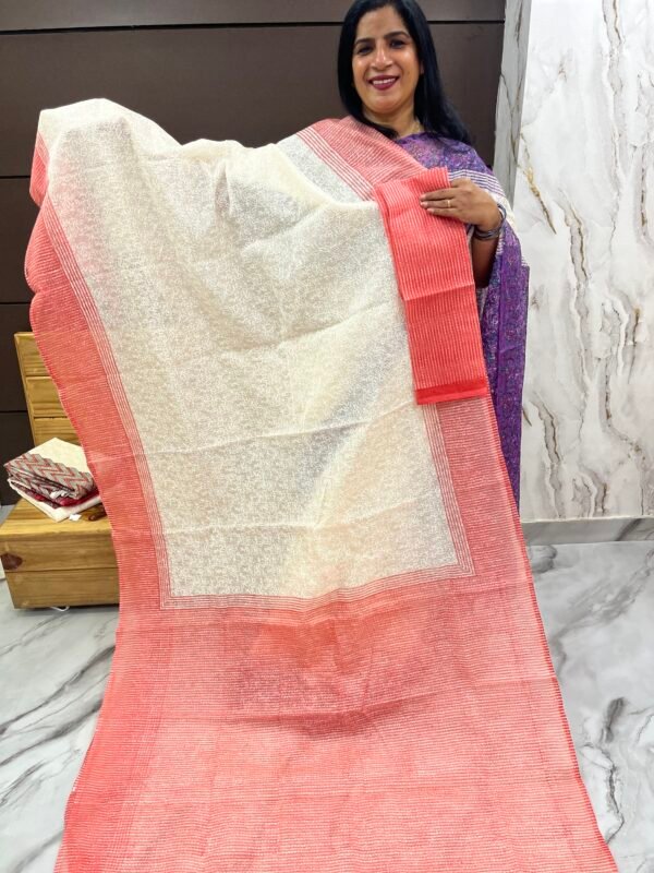 Pure Thepchi Cotta Sarees  -SRS 5050 - Image 4