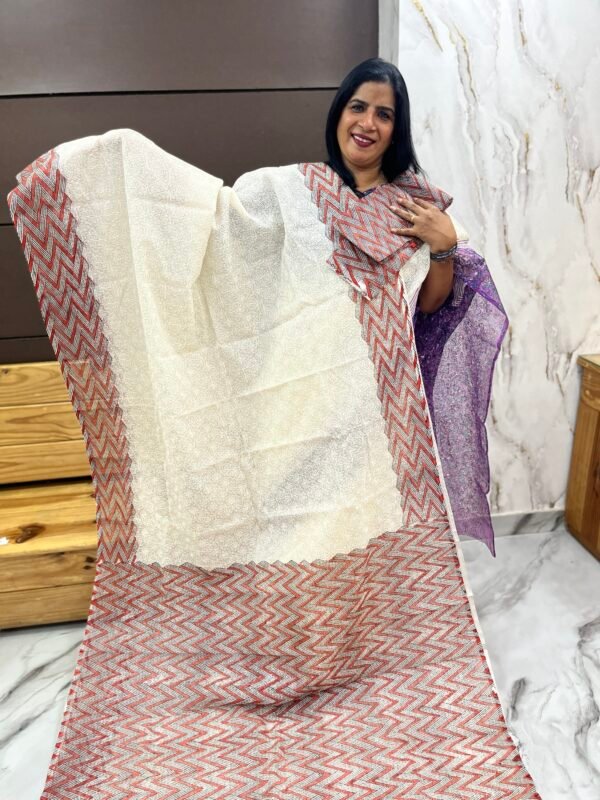 Pure Thepchi Cotta Sarees  -SRS 5050 - Image 2