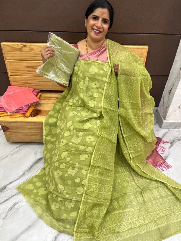 Unstitched Cotta Material Suit set-Us 0707 - Image 3