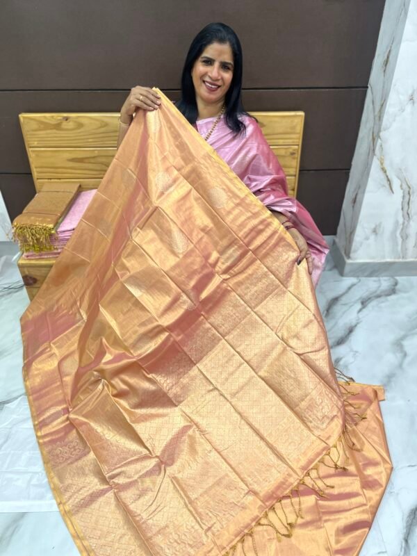 Tissue sarees -SRS 016 - Image 3