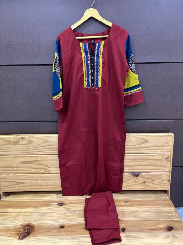 Cotton  Co-ord set -Cd33344 - Image 3