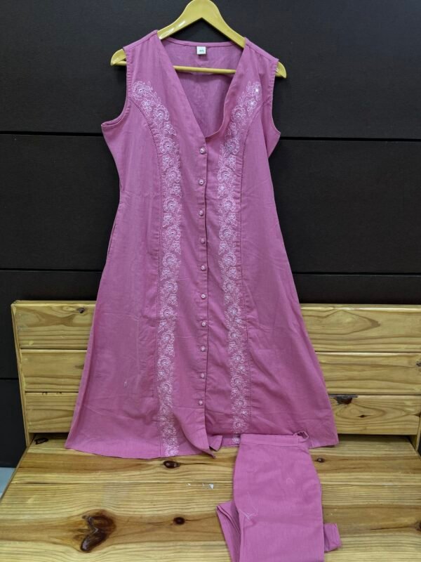 Pure cotton co-ord set - Image 2