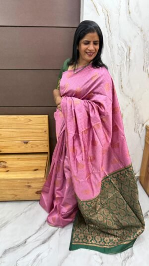 Semi silk sarees-SRS5479