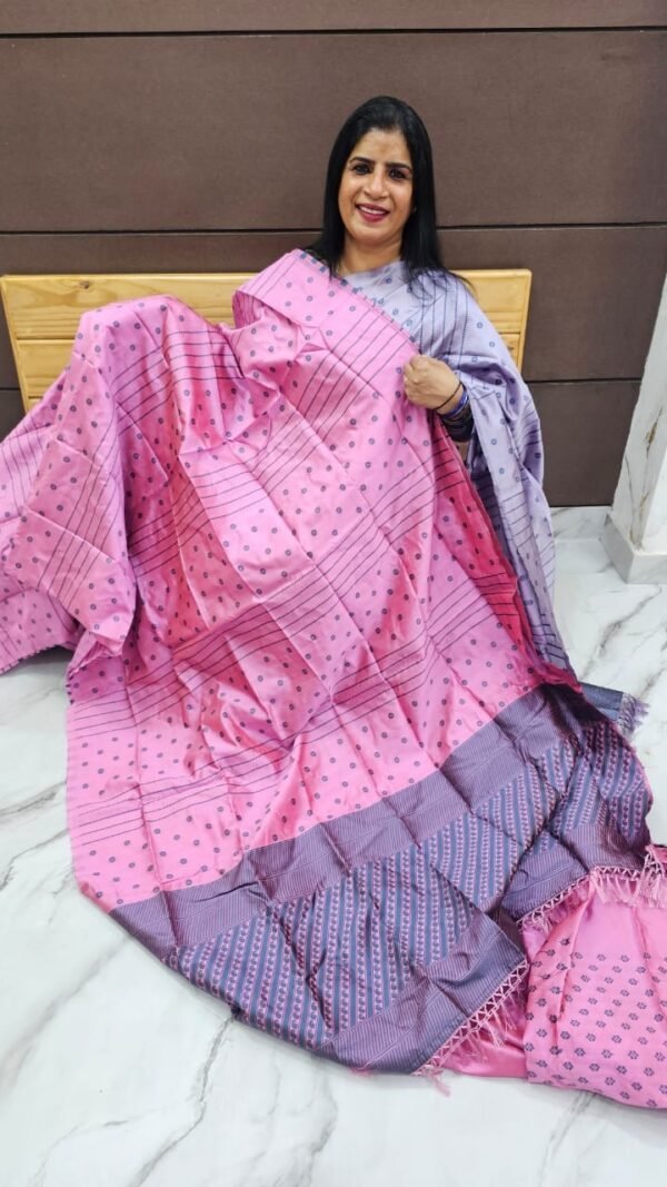 Semi silk saress -SRS007733 - Image 3