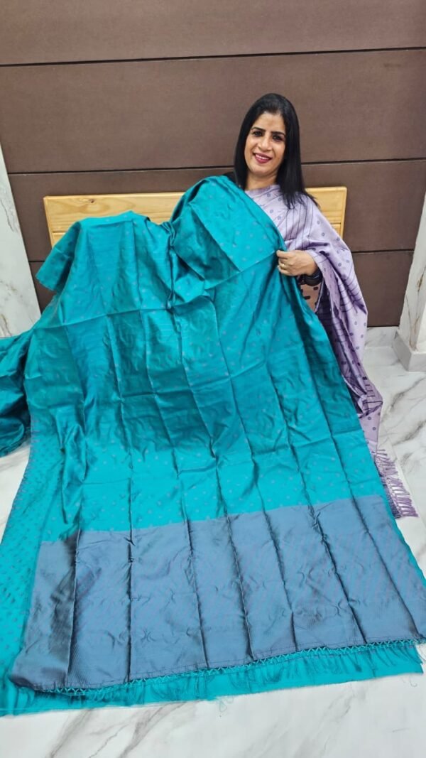 Semi silk saress -SRS007733 - Image 4