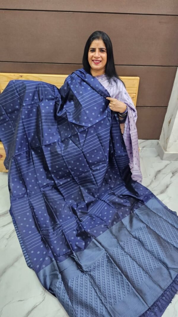 Semi silk saress -SRS007733 - Image 5