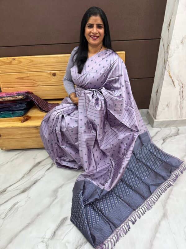Semi silk saress -SRS007733 - Image 7