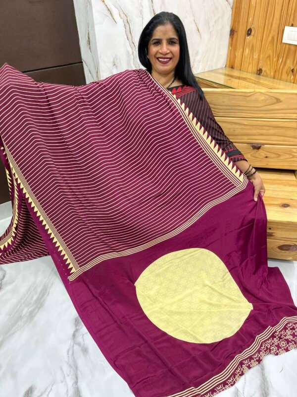 Chiffon sarees-Srs112211 - Image 3