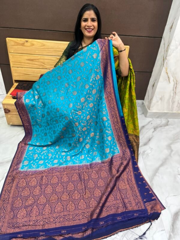 Banarasi silk sarees-SRS1154 - Image 6