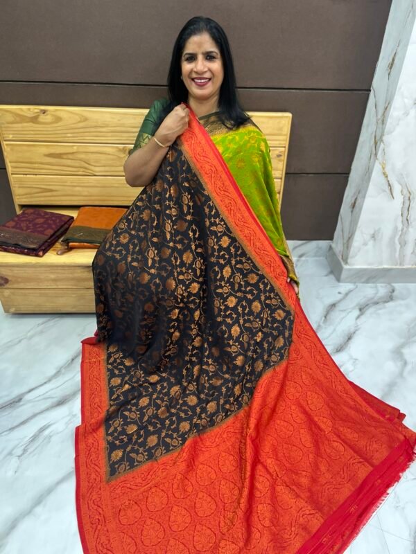 Banarasi silk sarees-SRS1154 - Image 4