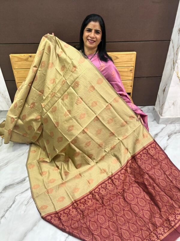 Semi silk sarees-SRS5479 - Image 4