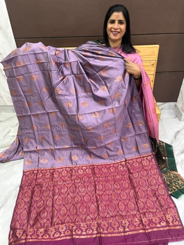 Semi silk sarees-SRS5479 - Image 2
