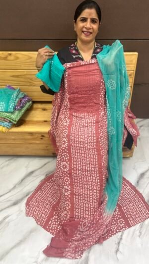 Georgette batik print - US00345