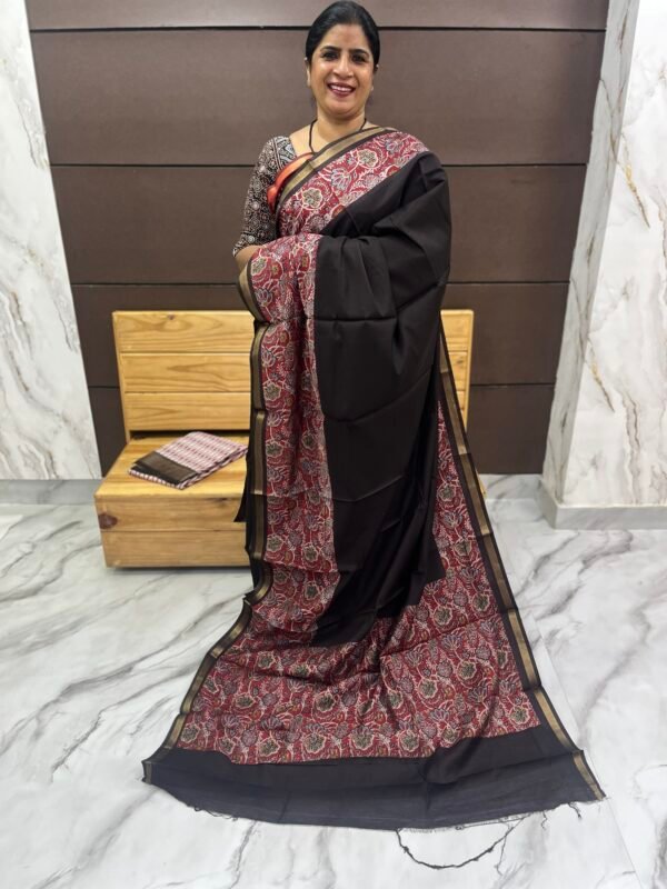 Silk chanderi sarees -SRS00567