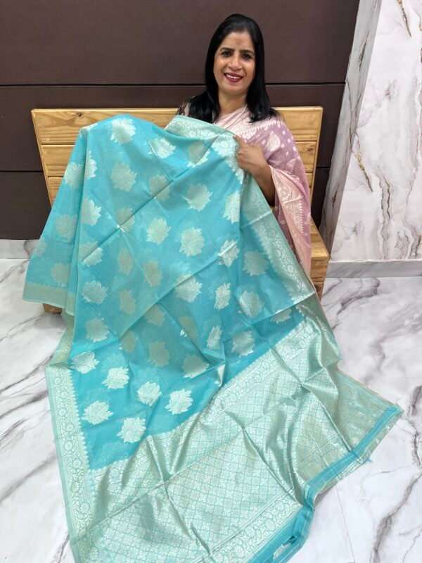 Semi Banarasi silk saree-SRS