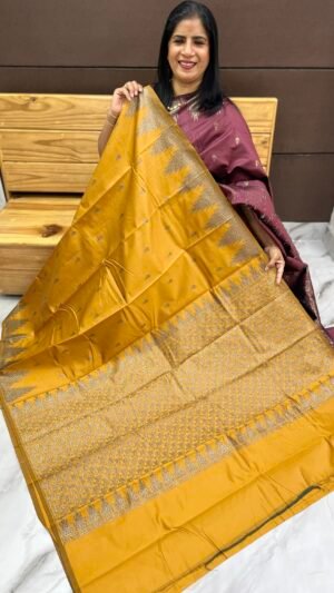 Soft semi silk sarees