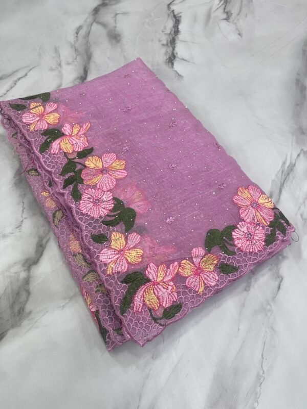Crape chiffon sarees-SRS010192 - Image 2