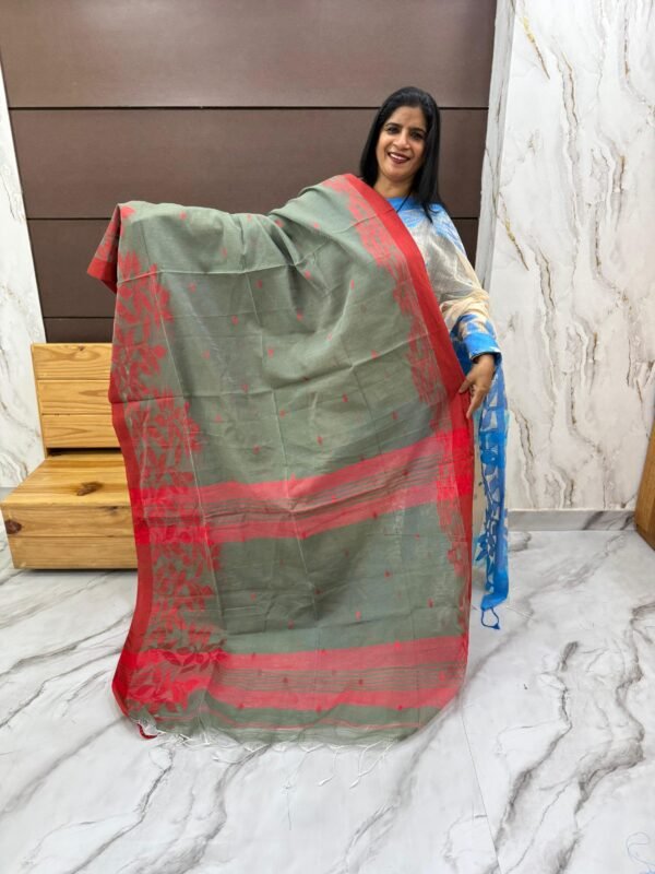 Handloom cotton sarees-SRS -51517 - Image 3