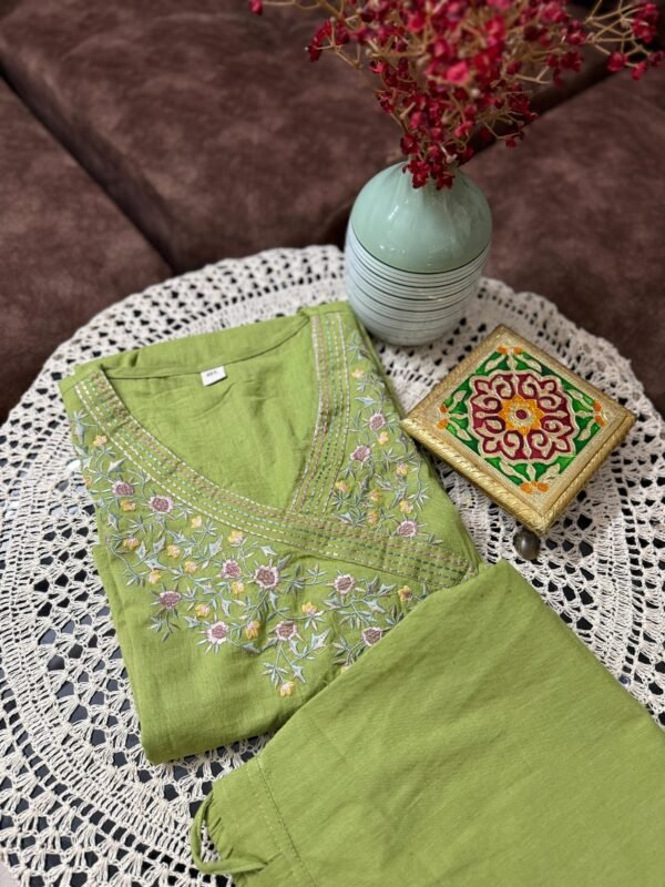Cotton co-ord set CD-11003 - Image 4