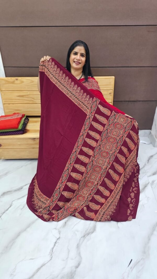 Georgette sarees -SRS10103 - Image 2