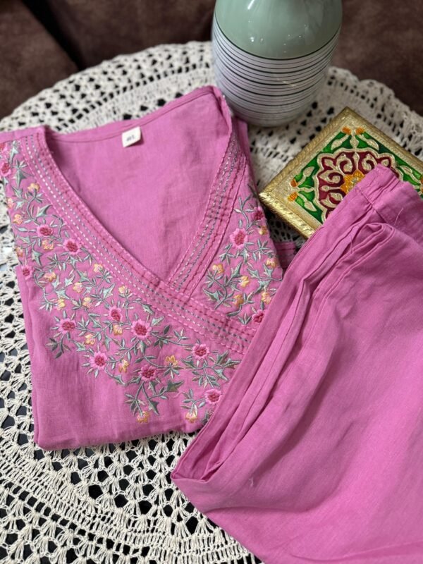 Cotton co-ord set CD-11003 - Image 3