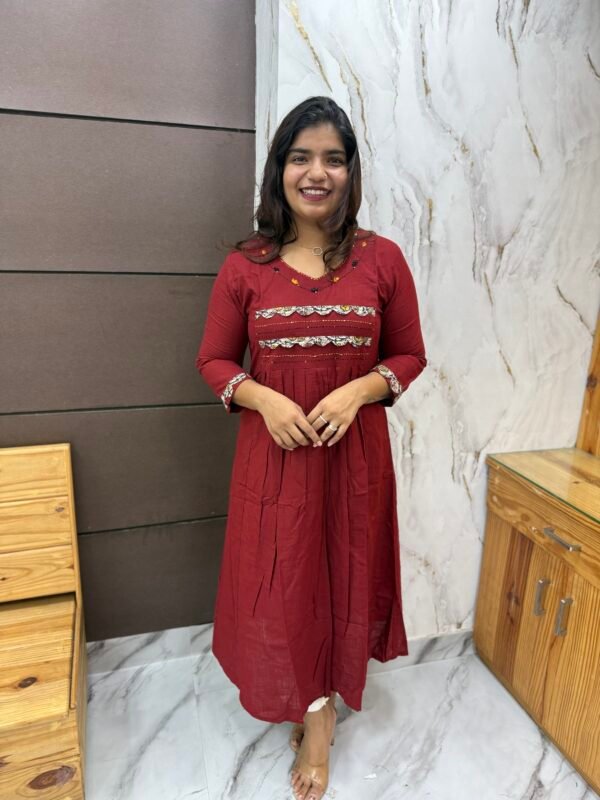Cotton kurtie-KRT1542