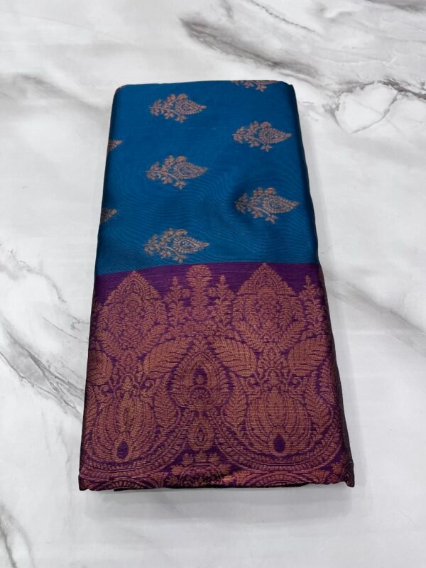 Semi silk sarees -SRS6718 - Image 4