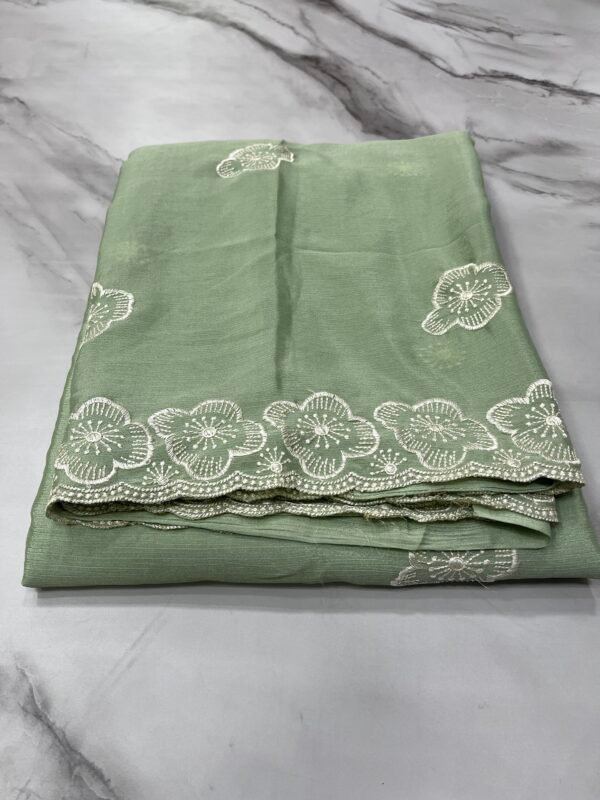 Crape chiffon saree-SRS01919 - Image 2